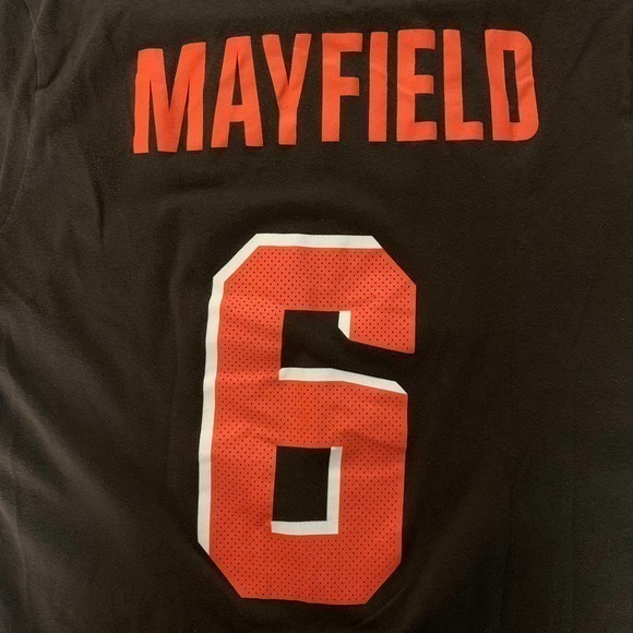 NIKE x CLEVELAND BROWNS Mayfield #6 Jersey Dri-Fit‎ T-Shirt - Picture 4 of 6